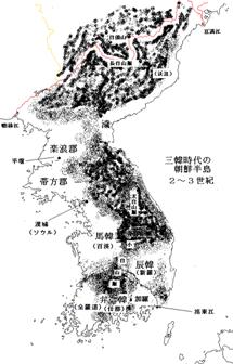 朝鮮地図